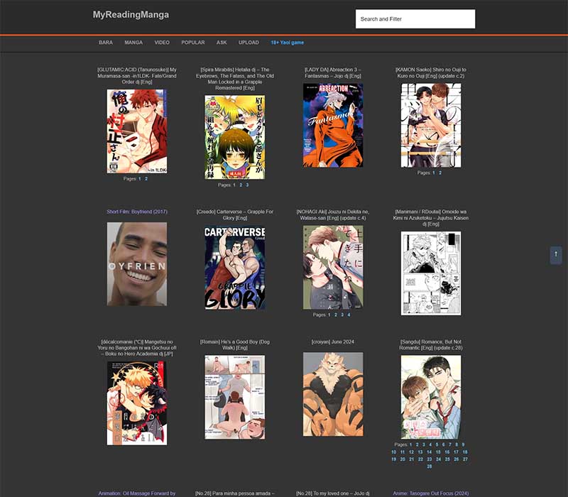 MyReadingManga Homepage